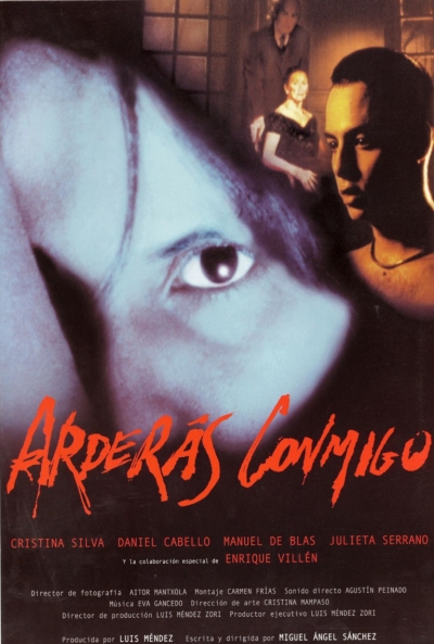 Poster Arderás conmigo