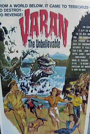 Poster Varan the Unbelievable