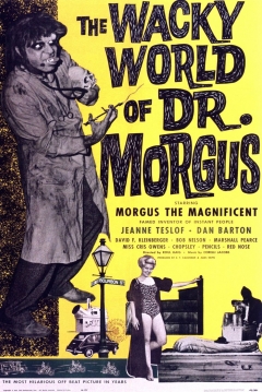 Poster El Mundo Loco del Dr. Morgus