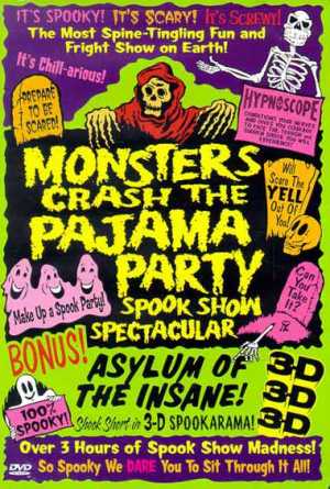 Poster Monsters crash the pajama party
