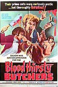 Poster Bloodthirsty Butchers