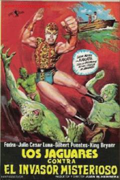 Poster Los Jaguares Contra el Invasor Misterioso
