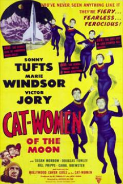 Poster Las Mujeres Gato de la Luna