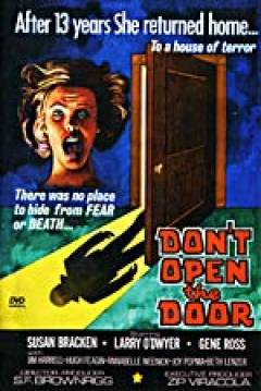 Poster No Abras la Puerta