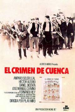 El Crimen de Cuenca — póster