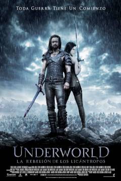 Poster Underworld 3: La Rebelión de los Licántropos