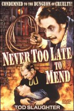 Poster It's Never Too Late to Mend