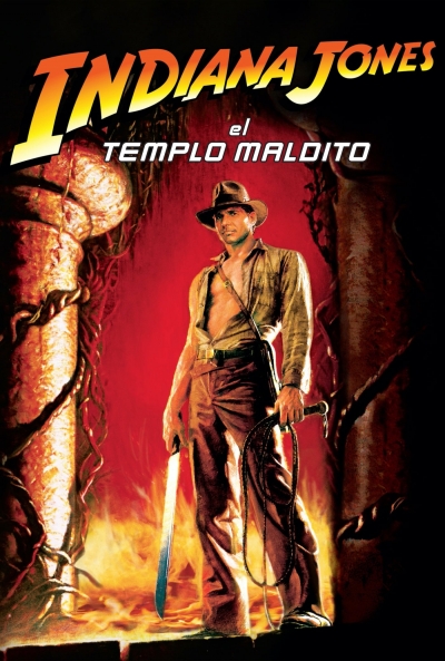 Póster de Indiana Jones y el Templo Maldito