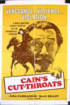 Poster Cain's Cutthroats