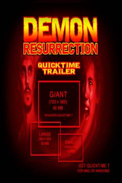 Poster Demon Resurrection