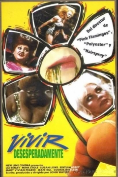 Poster Vivir Desesperadamente
