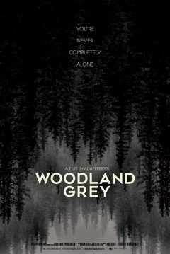 Poster Woodland Grey