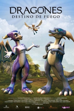 Poster Dragones: Destino de Fuego