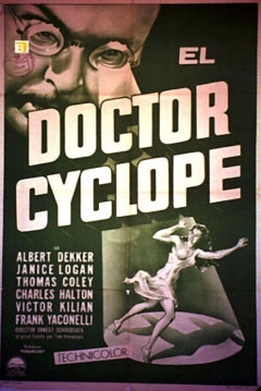 Poster Dr. Cíclope, El Ogro De La Selva