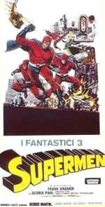 Poster Los Fantásticos Tres Supermanes (3 Superhombres)