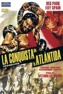 Poster La conquista de la Atlántida