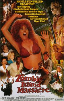Poster Masacre en la Isla de los Zombies (La Loca Isla de los Zombies)