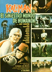 Poster Kalimán En El Siniestro Mundo De Humanon