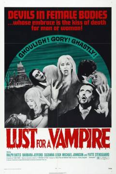 Poster Lujuria para un vampiro