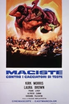 Poster El Gigante Y Los Cazadores De Cabezas