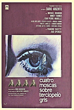 Poster 4 Moscas sobre Terciopelo Gris