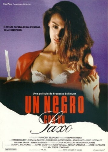 Poster Un Negro Con Un Saxo
