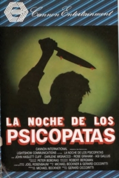 Poster La Noche de los Psicópatas