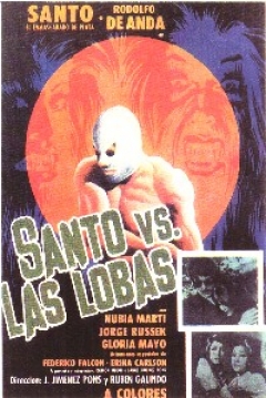 Poster Santo Vs. Las Lobas