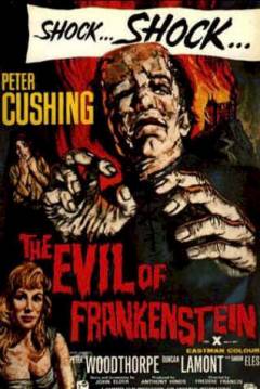 Poster La maldad de Frankenstein