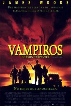 Vampiros de John Carpenter — póster