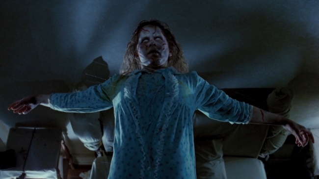 Linda Blair en el Exorcista
