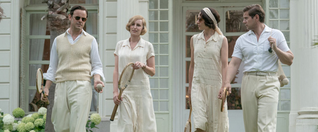 Lady Violet en Downton Abbey