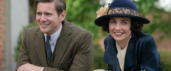 Cora y Robert en Downton Abbey