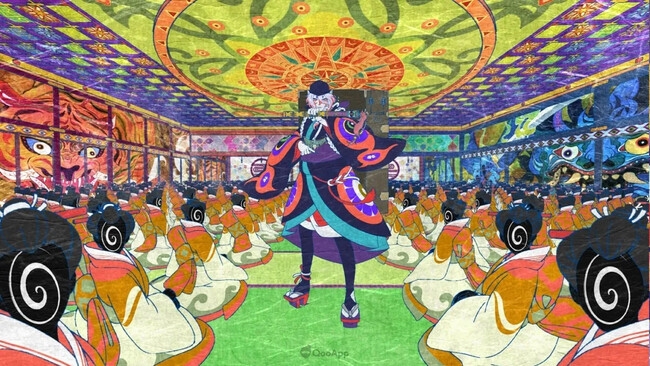 Lady Fuki protegida por Hinezumi