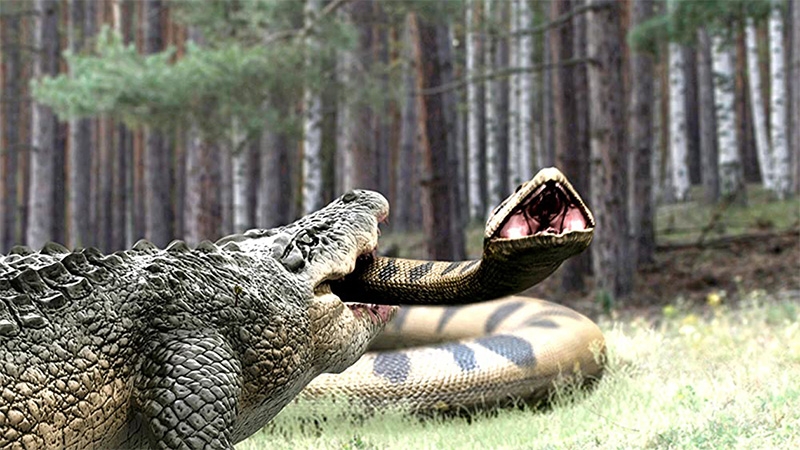 Final de Mandíbulas contra Anaconda explicado