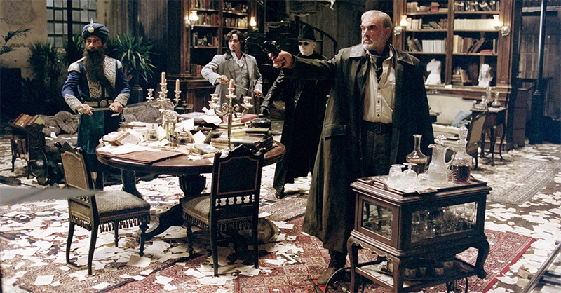 La Liga de los Hombres Extraordinarios - escena final