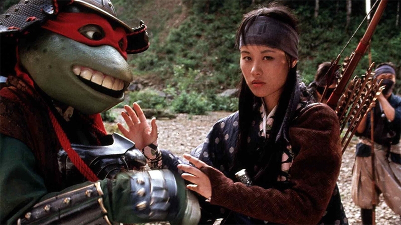 Escena final en Japón feudal