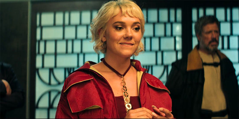 Fundación Apple TV+ Gaal y Demerzel enfrentamiento