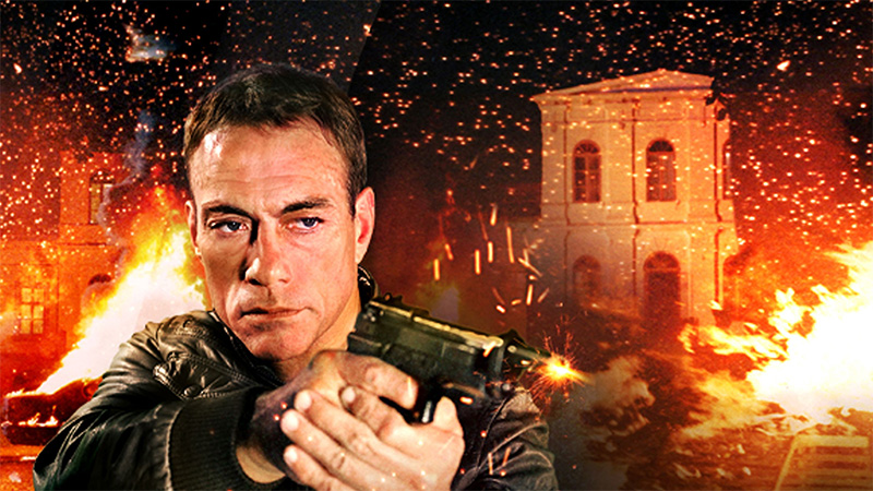 6 Balas Jean-Claude Van Damme acción tiroteo