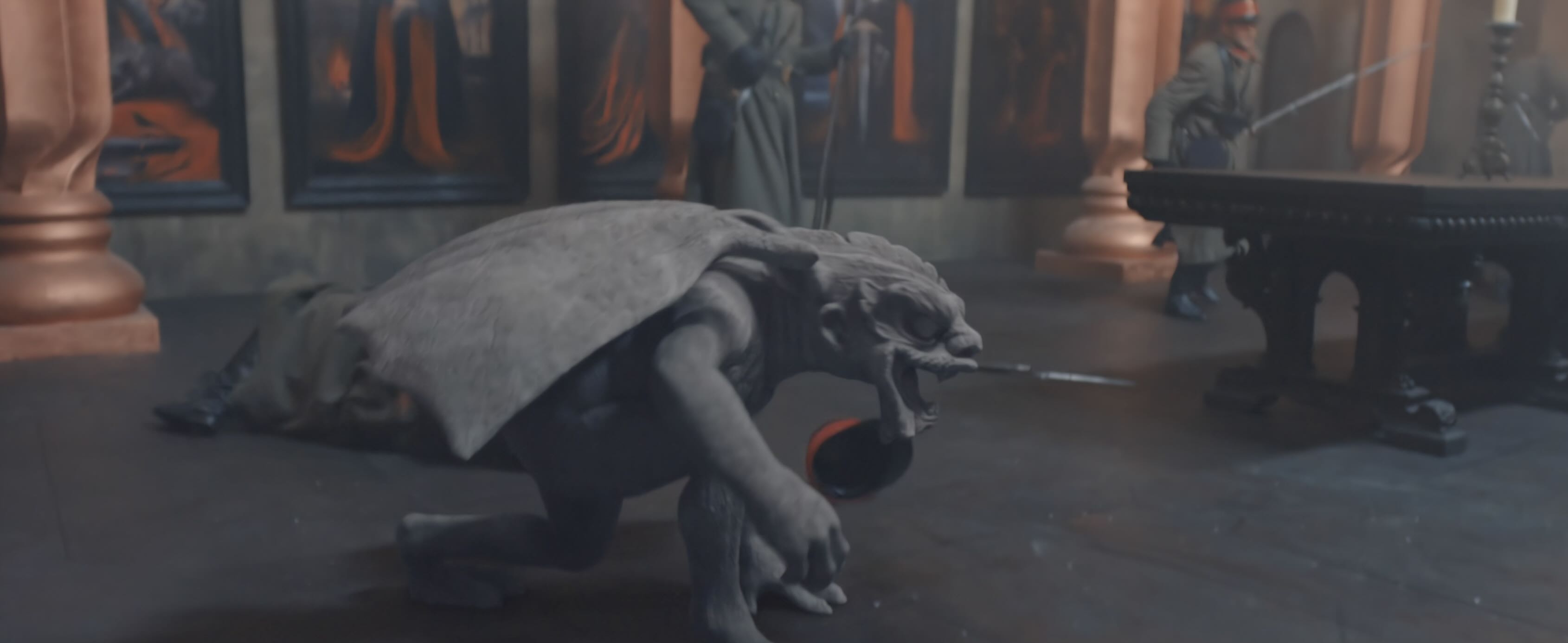 Las gárgolas en Dracula