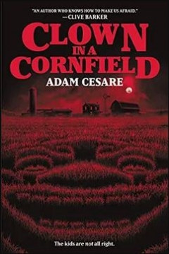 Poster Clown in a Cornfield