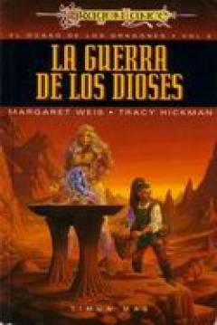 Poster Dragonlance - El Ocaso De Los Dragones II: La Guerra De Los Dioses