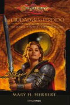 Poster Dragonlance - Trilogía De Linsha I: La Ciudad De Lo Perdido