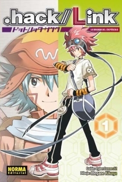 Poster .hack//Link: La Brigada del Crepúsculo