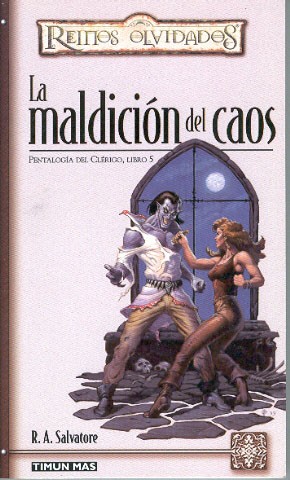 Poster Reinos Olvidados - Pentalogía Del Clérigo V: La Maldición Del Caos