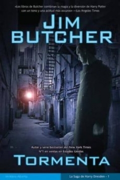 Poster Tormenta. ( Saga de   Harry Dresden )