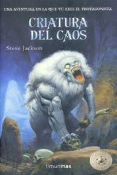 Poster Fighting Fantasy - Criatura Del Caos