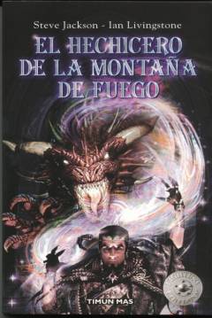 Poster Fighting Fantasy - El Hechicero De La Montaña De Fuego