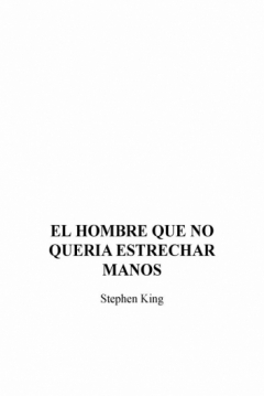 Poster El Hombre Que no Quería Estrechar Manos
