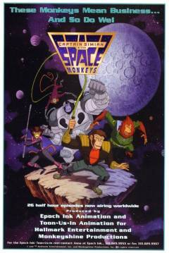 Poster El Capitán Simio y los Monos del Espacio